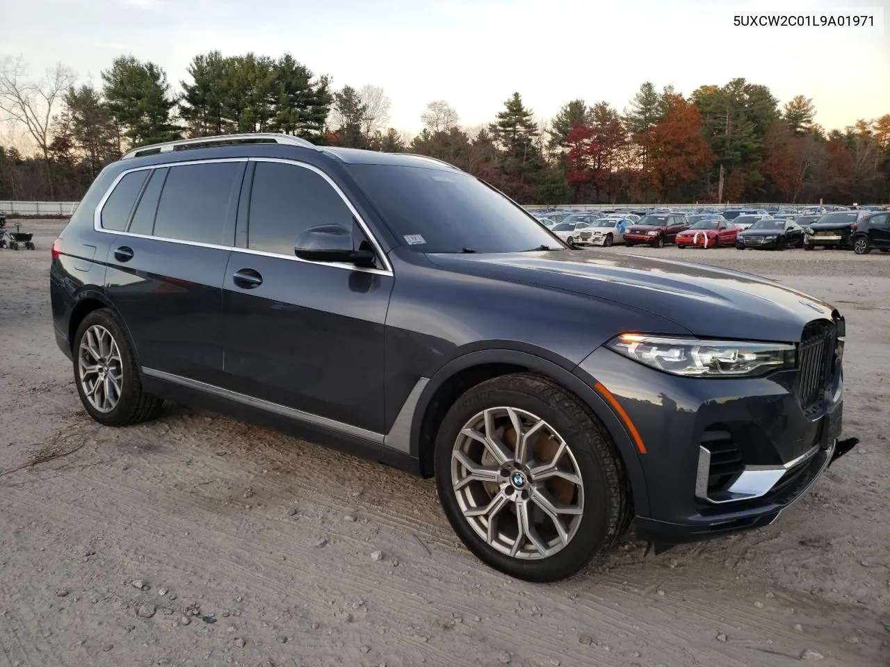 2020 BMW X7 xDrive40I VIN: 5UXCW2C01L9A01971 Lot: 78716304