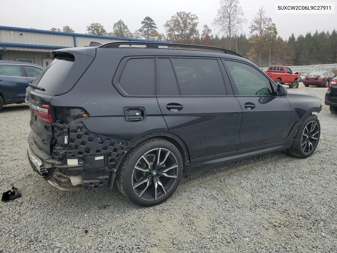 2020 BMW X7 xDrive40I VIN: 5UXCW2C06L9C27911 Lot: 78733814