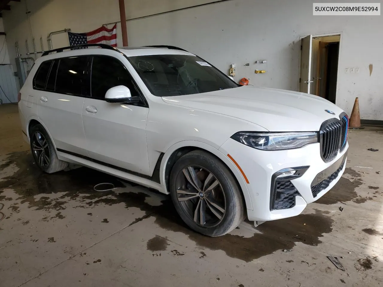 2021 BMW X7 xDrive40I VIN: 5UXCW2C08M9E52994 Lot: 56825844