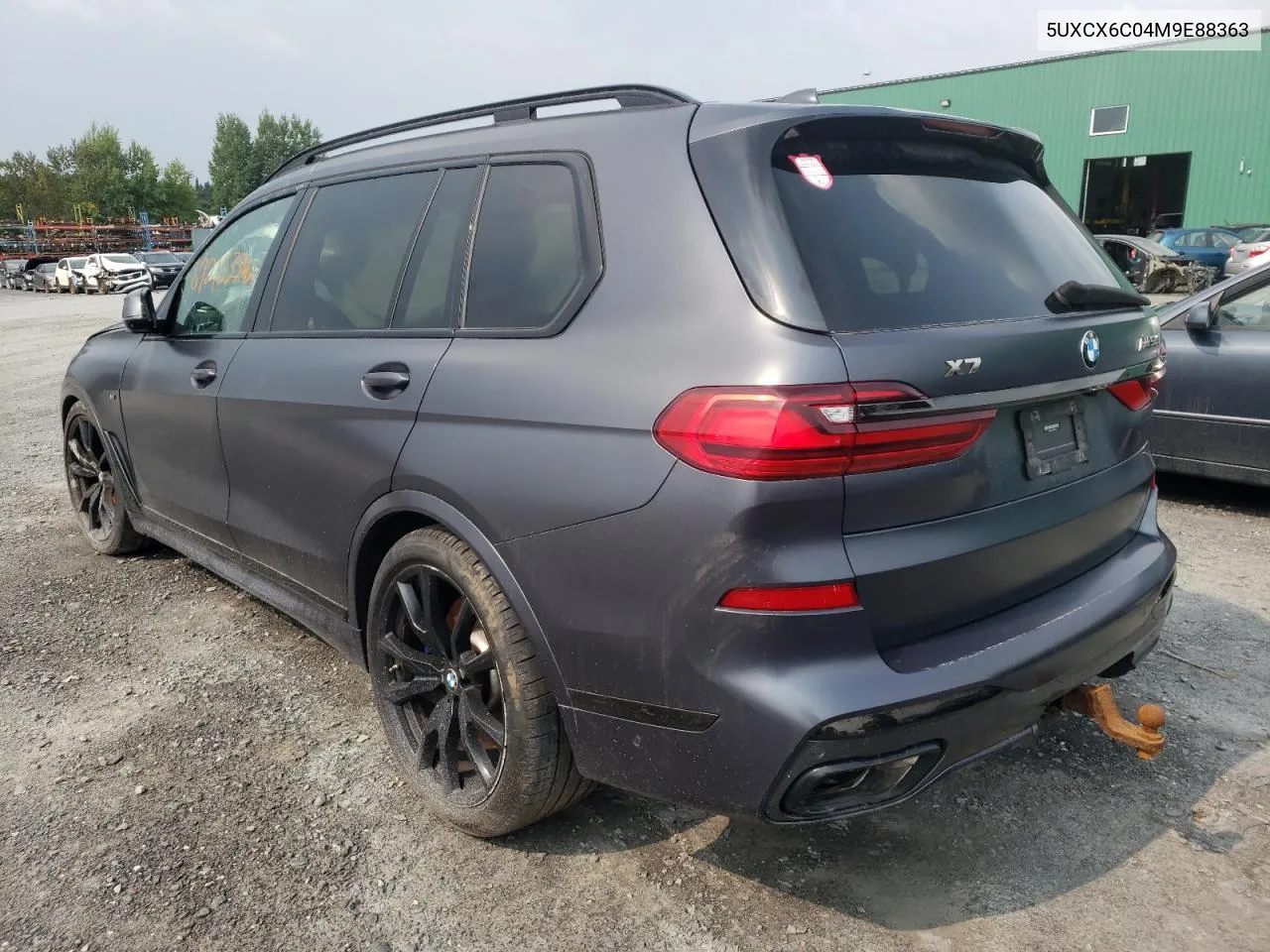 2021 BMW X7 M50I VIN: 5UXCX6C04M9E88363 Lot: 67215334