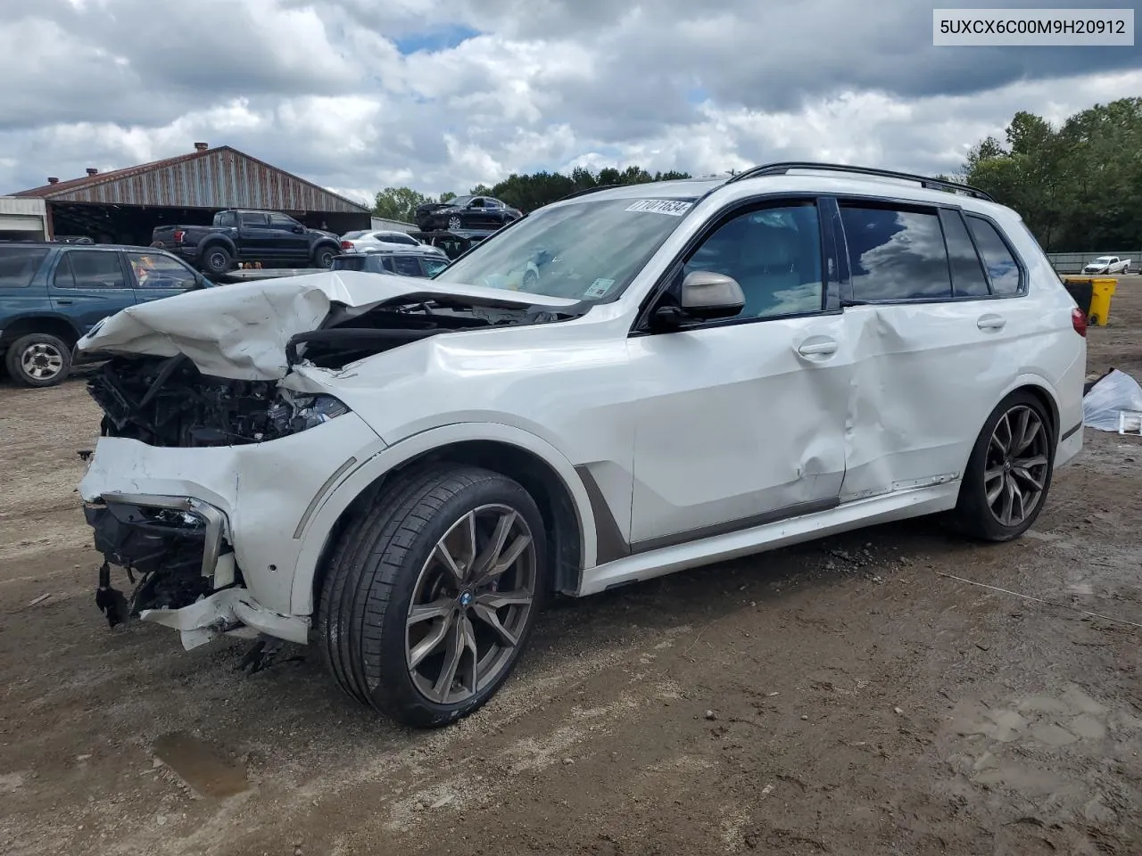 2021 BMW X7 M50I VIN: 5UXCX6C00M9H20912 Lot: 71071634