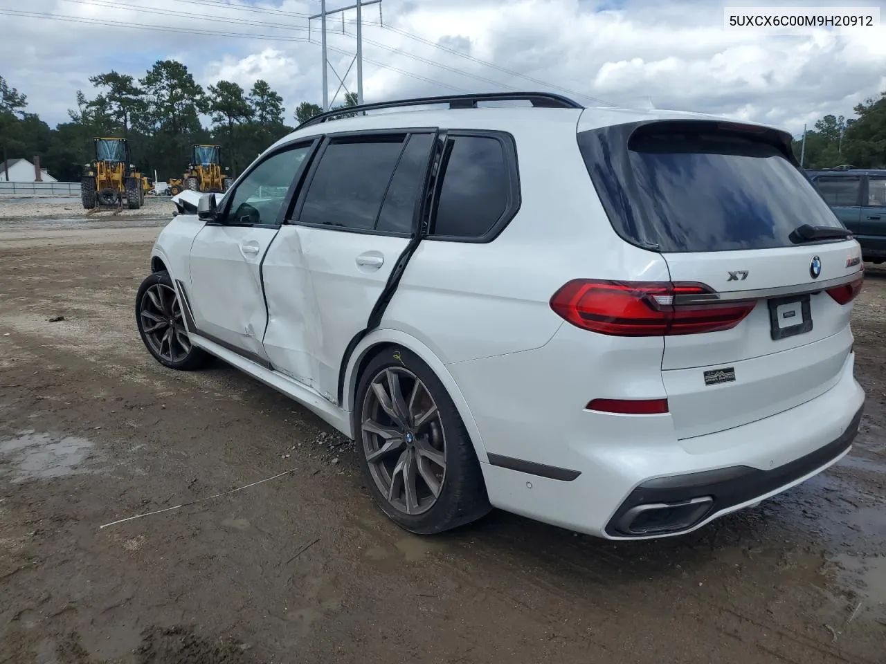 2021 BMW X7 M50I VIN: 5UXCX6C00M9H20912 Lot: 71071634