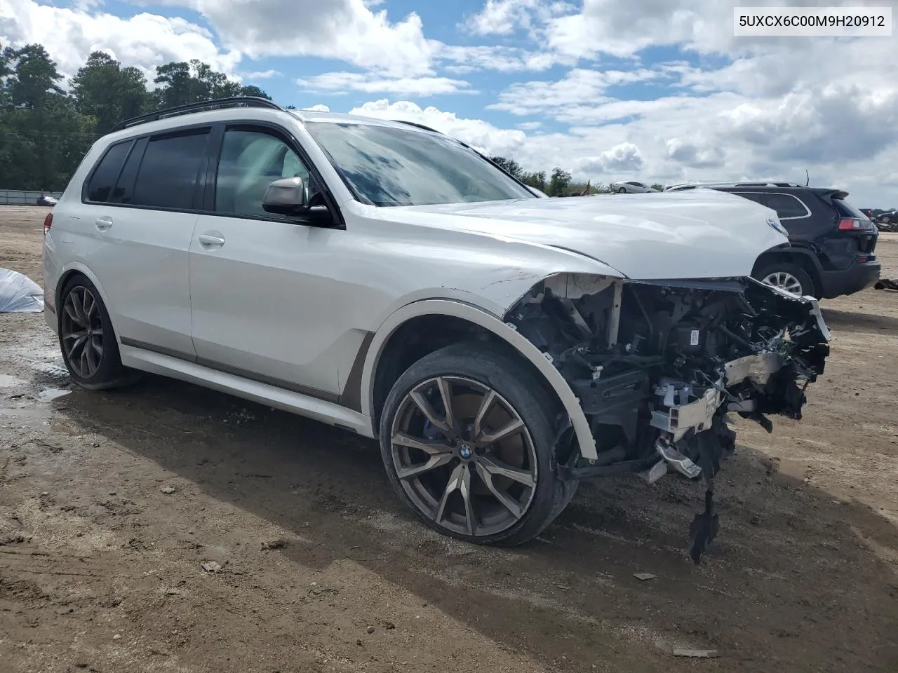 2021 BMW X7 M50I VIN: 5UXCX6C00M9H20912 Lot: 71071634