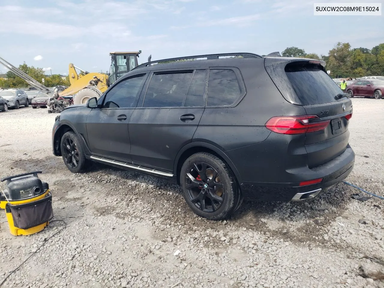 2021 BMW X7 xDrive40I VIN: 5UXCW2C08M9E15024 Lot: 73532864