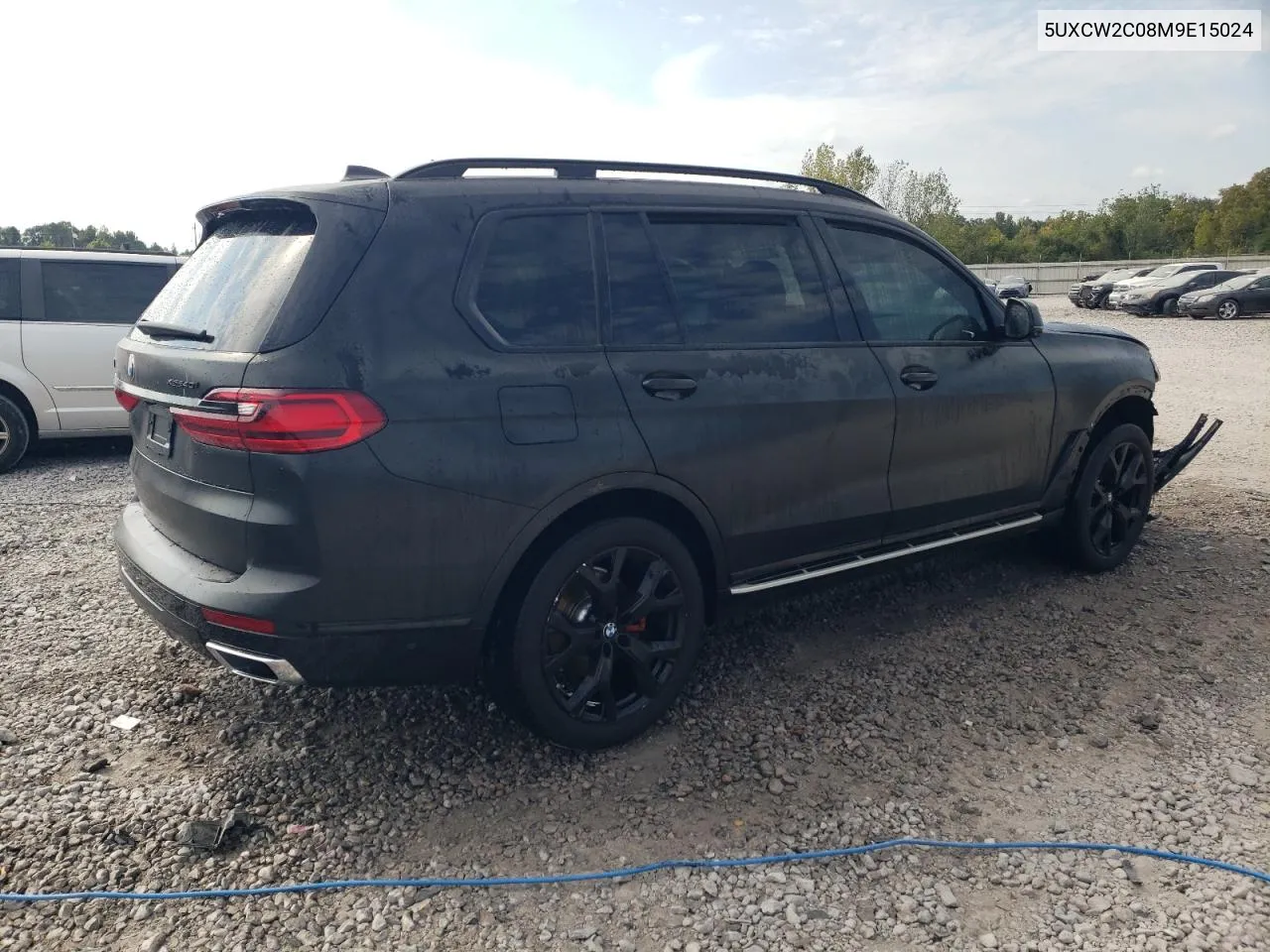 2021 BMW X7 xDrive40I VIN: 5UXCW2C08M9E15024 Lot: 73532864