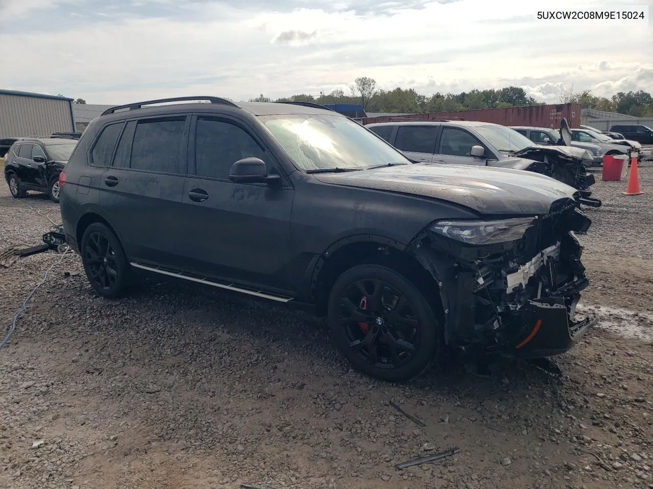 2021 BMW X7 xDrive40I VIN: 5UXCW2C08M9E15024 Lot: 73532864