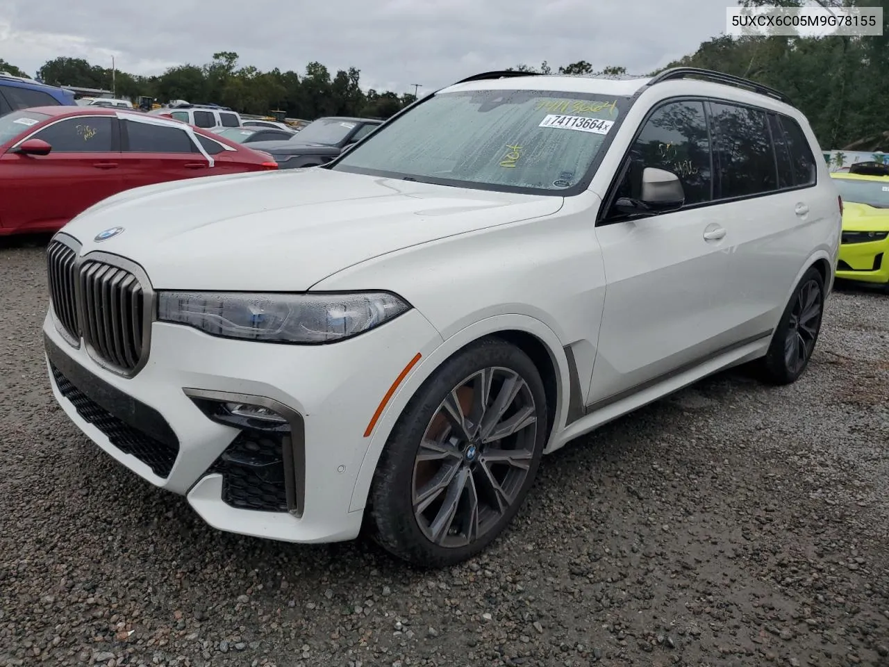 5UXCX6C05M9G78155 2021 BMW X7 M50I