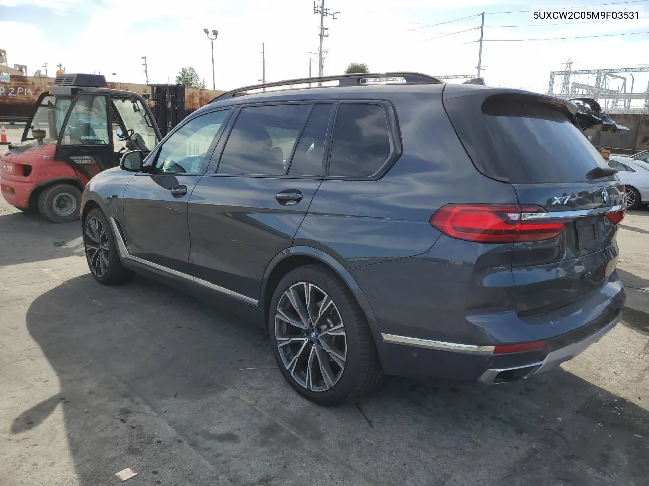 2021 BMW X7 xDrive40I VIN: 5UXCW2C05M9F03531 Lot: 77636854