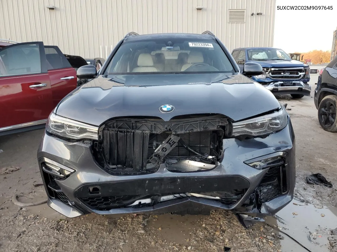 2021 BMW X7 xDrive40I VIN: 5UXCW2C02M9G97645 Lot: 79223394