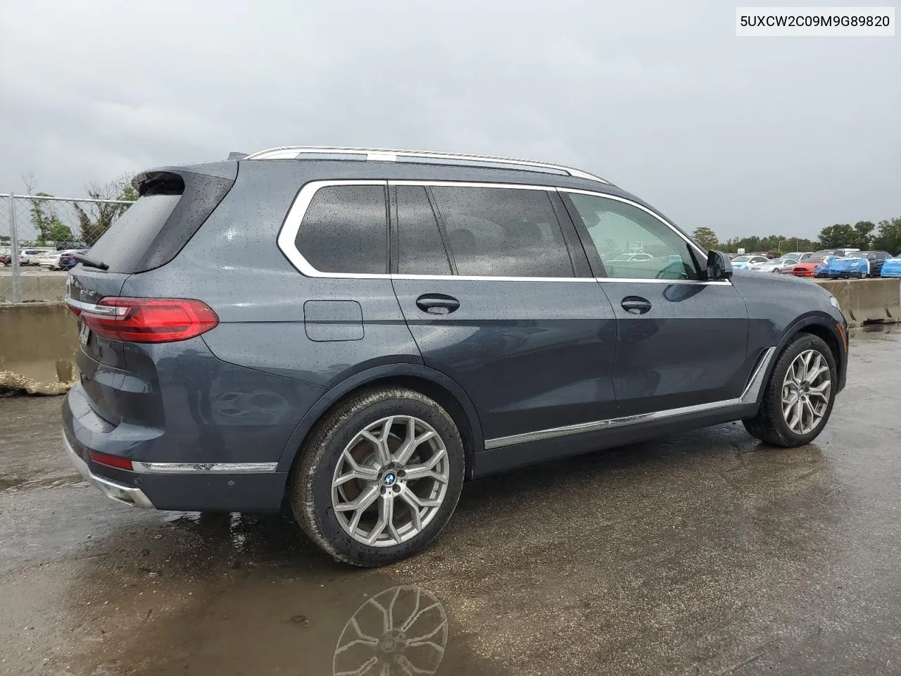 2021 BMW X7 xDrive40I VIN: 5UXCW2C09M9G89820 Lot: 79723994