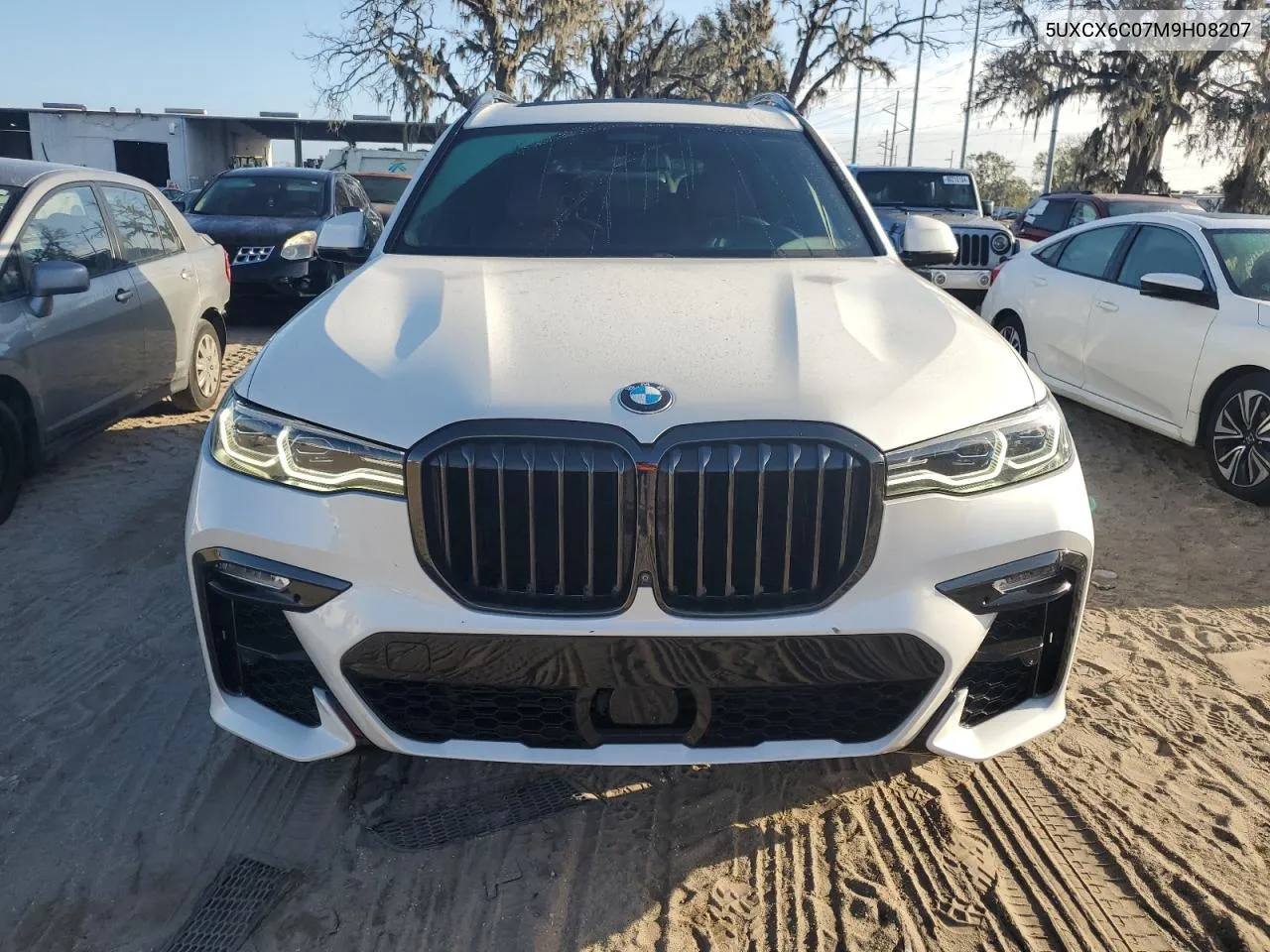 2021 BMW X7 M50I VIN: 5UXCX6C07M9H08207 Lot: 80362474