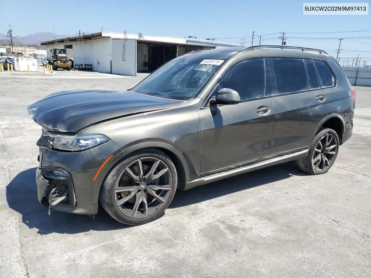 5UXCW2C02N9M97413 2022 BMW X7 xDrive40I