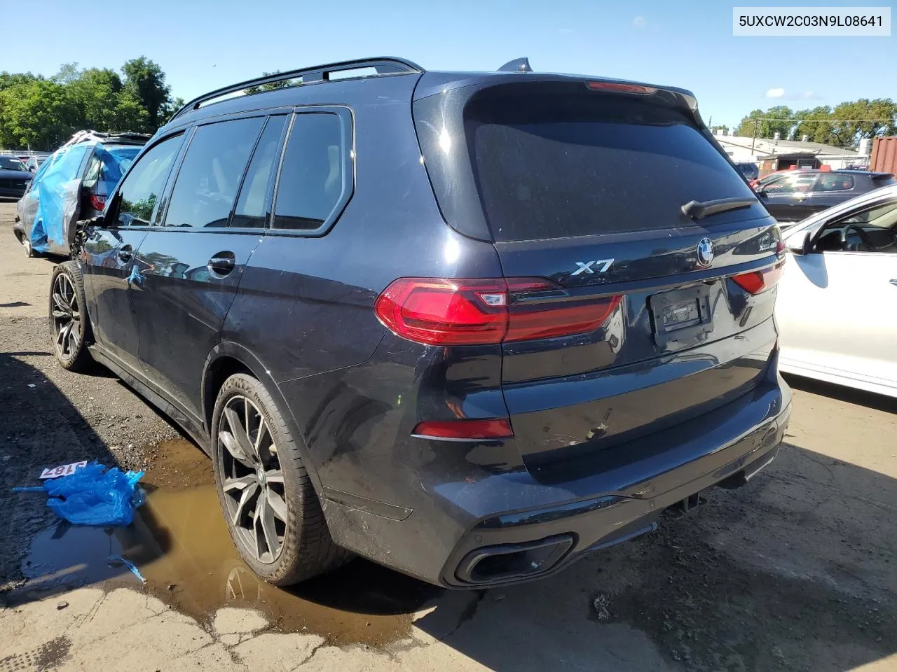 2022 BMW X7 xDrive40I VIN: 5UXCW2C03N9L08641 Lot: 66785284