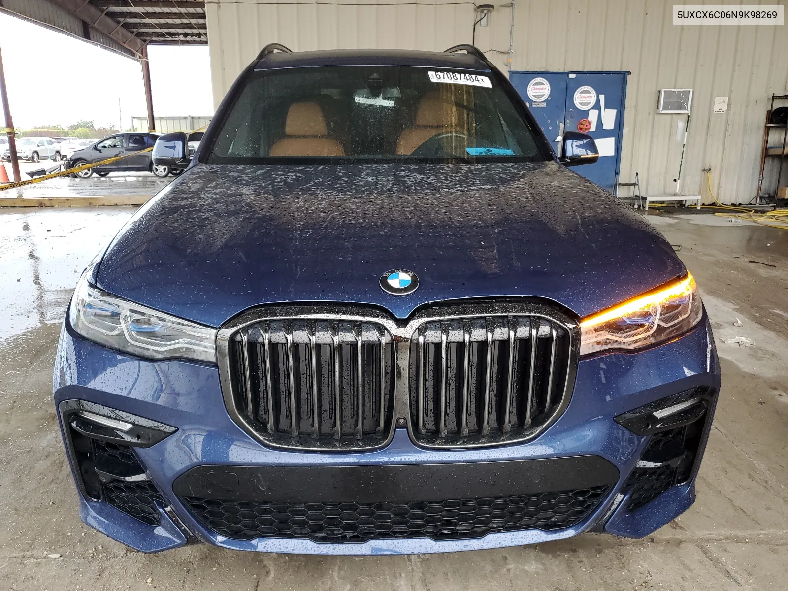 2022 BMW X7 M50I VIN: 5UXCX6C06N9K98269 Lot: 67087484