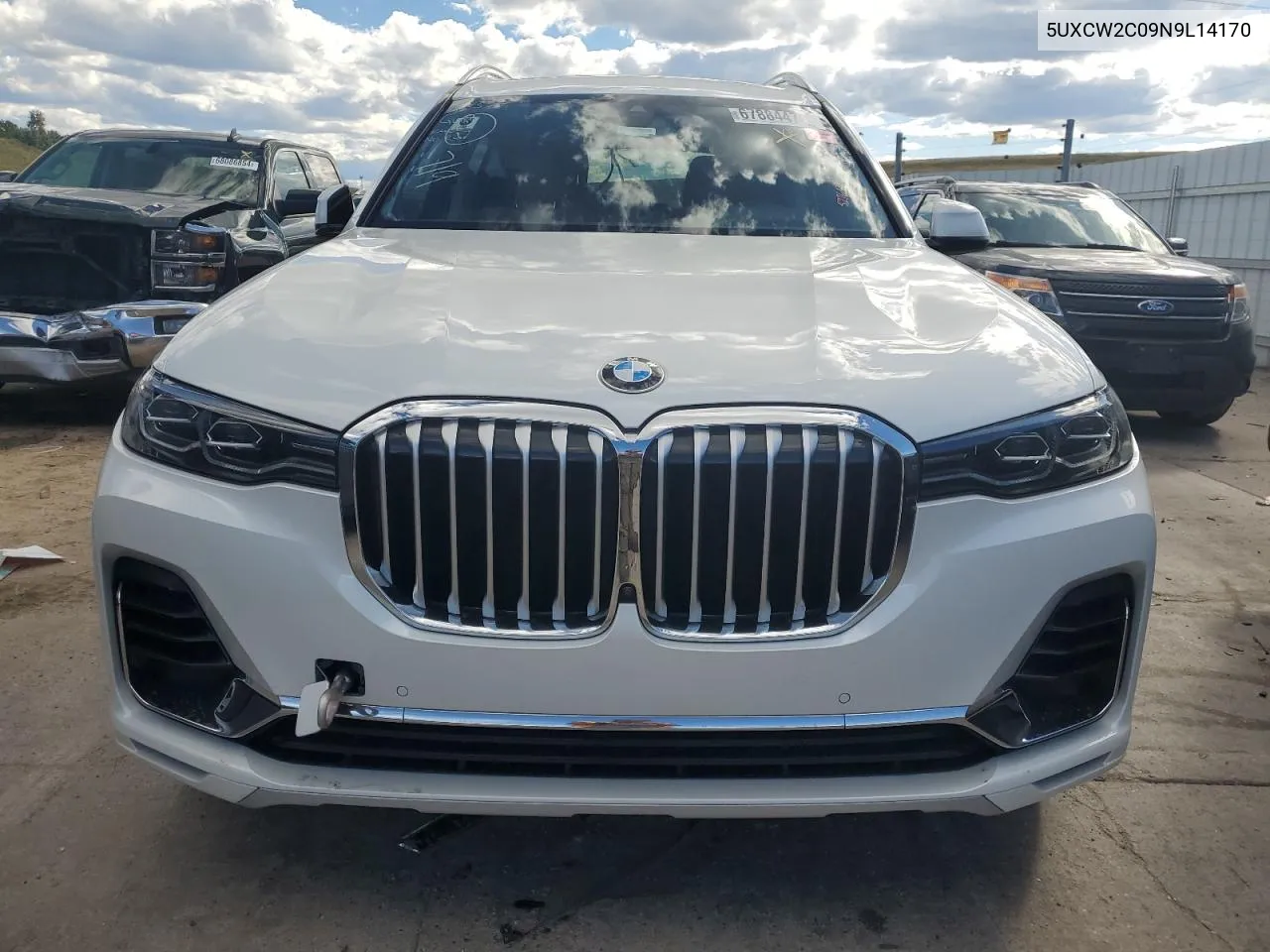 2022 BMW X7 xDrive40I VIN: 5UXCW2C09N9L14170 Lot: 67884474