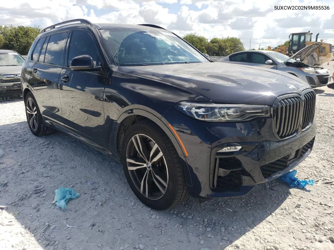 2022 BMW X7 xDrive40I VIN: 5UXCW2C02N9M85536 Lot: 69103684