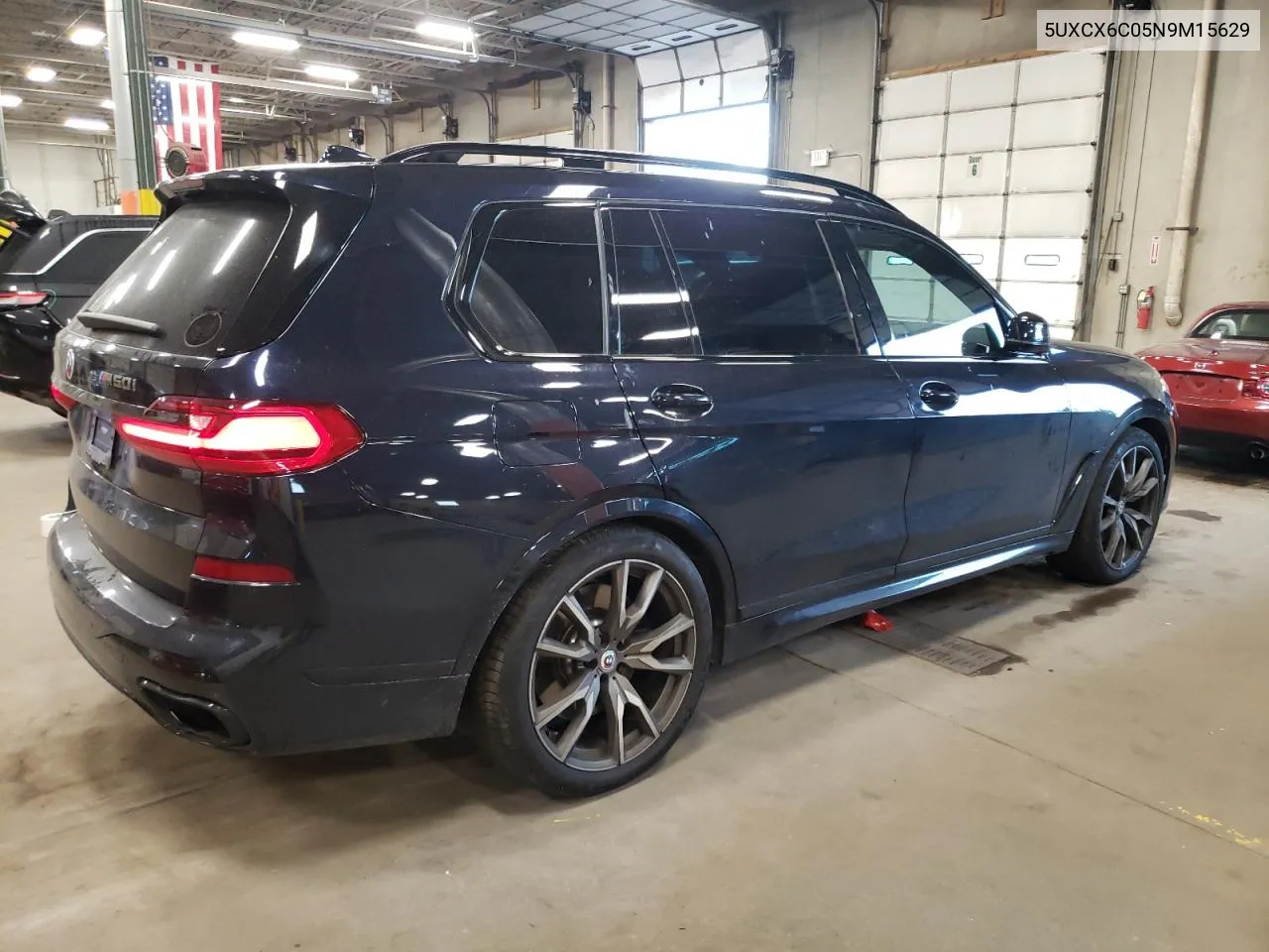 2022 BMW X7 M50I VIN: 5UXCX6C05N9M15629 Lot: 69997924