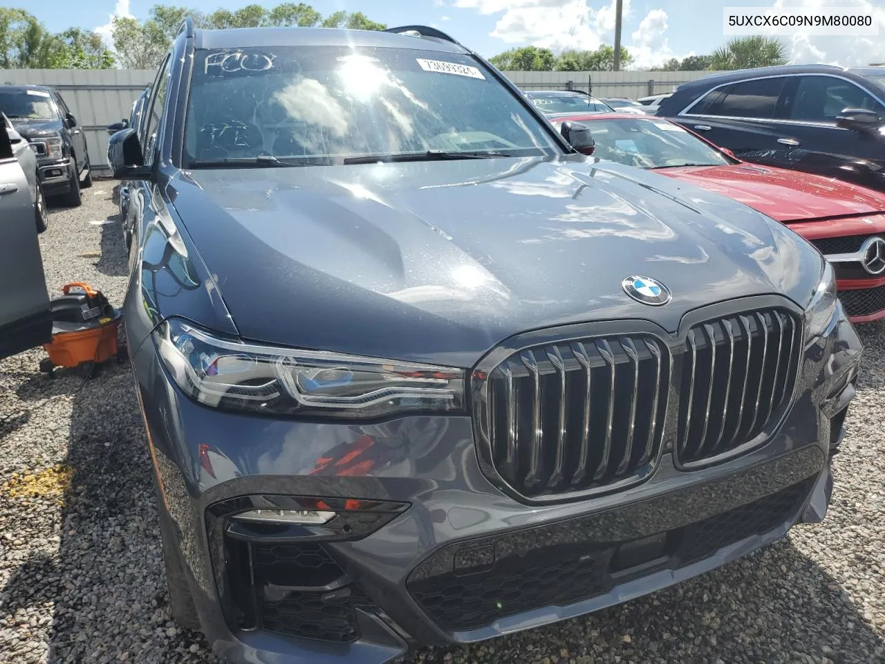 5UXCX6C09N9M80080 2022 BMW X7 M50I