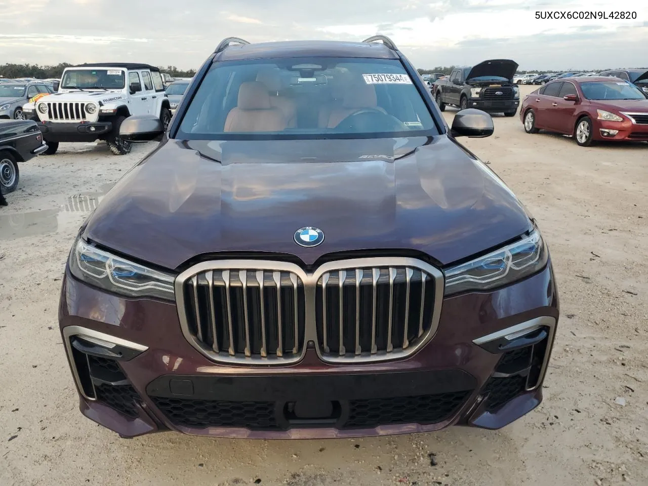 5UXCX6C02N9L42820 2022 BMW X7 M50I