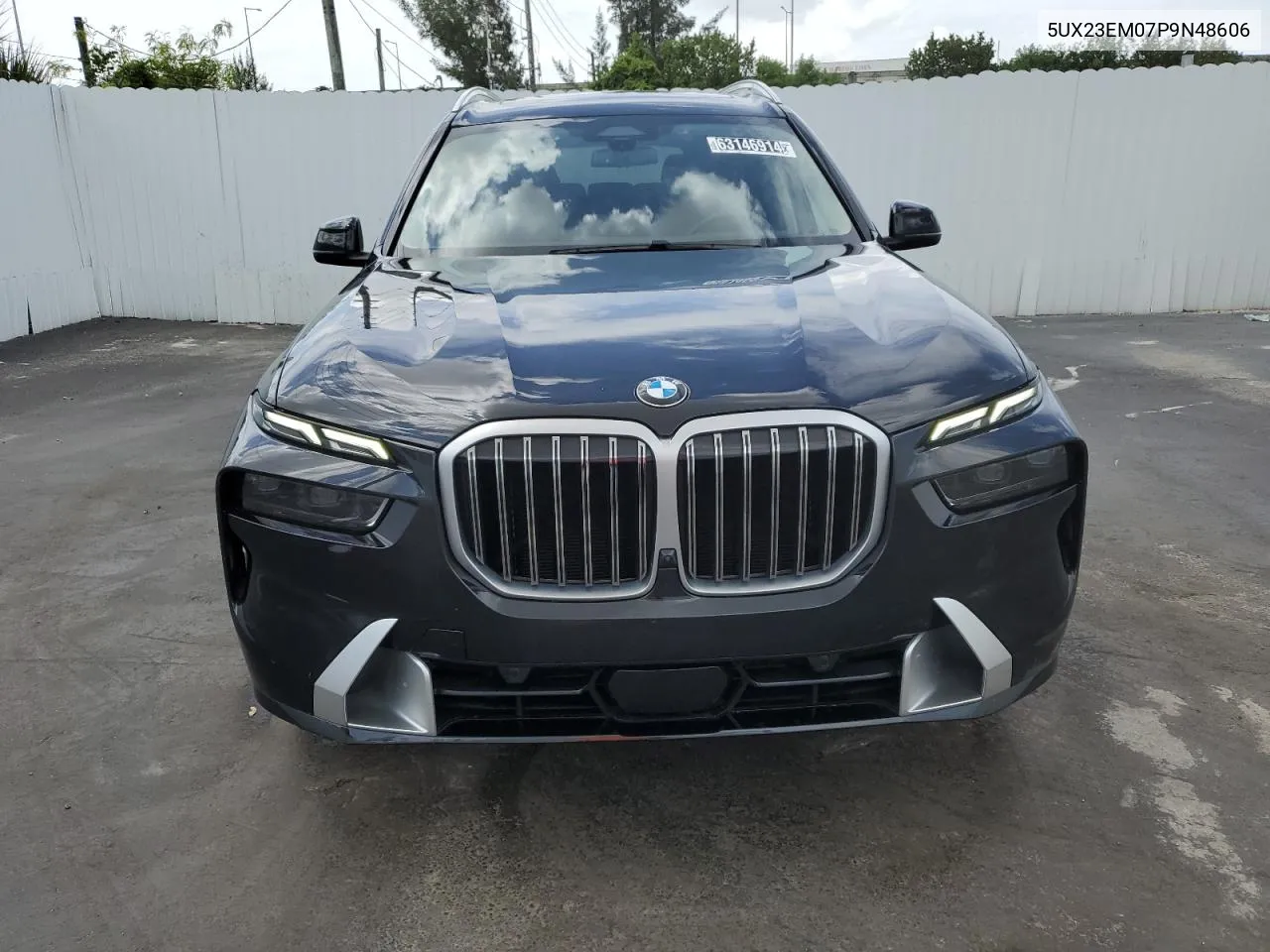 2023 BMW X7 xDrive40I VIN: 5UX23EM07P9N48606 Lot: 63146914