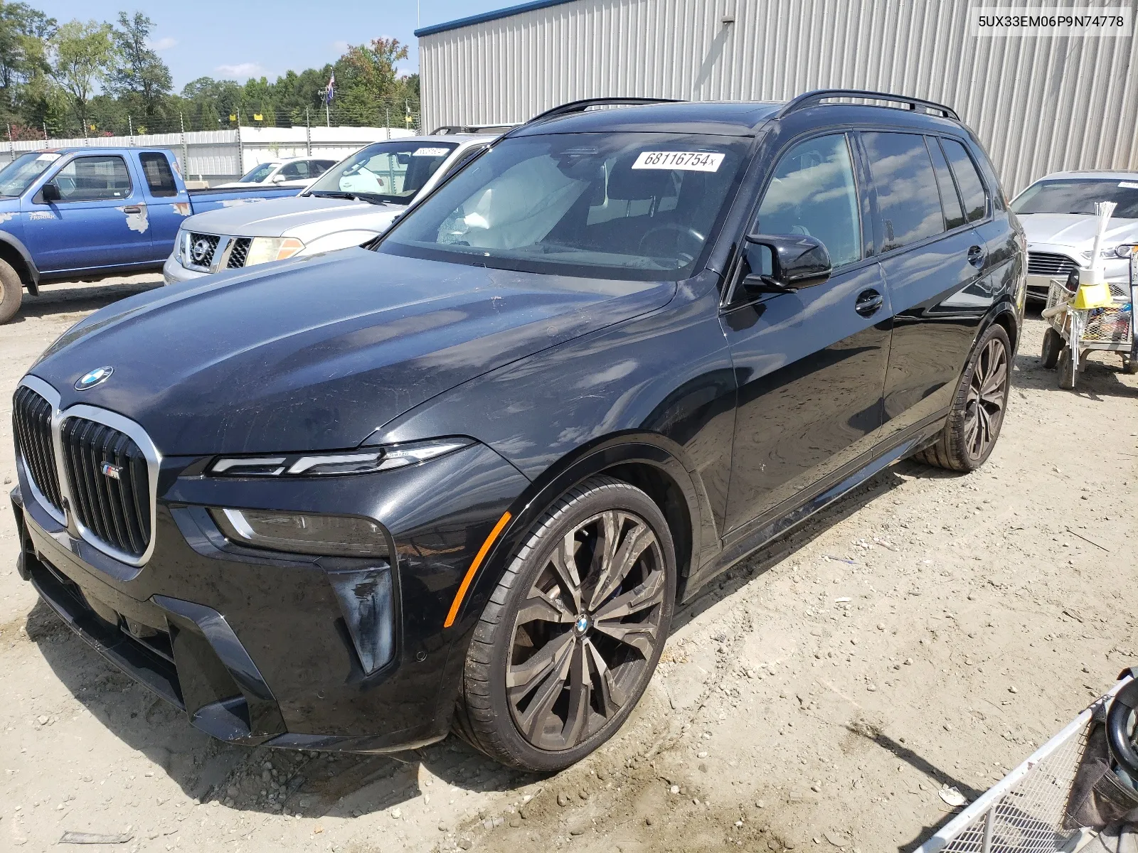 2023 BMW X7 M60I VIN: 5UX33EM06P9N74778 Lot: 68116754