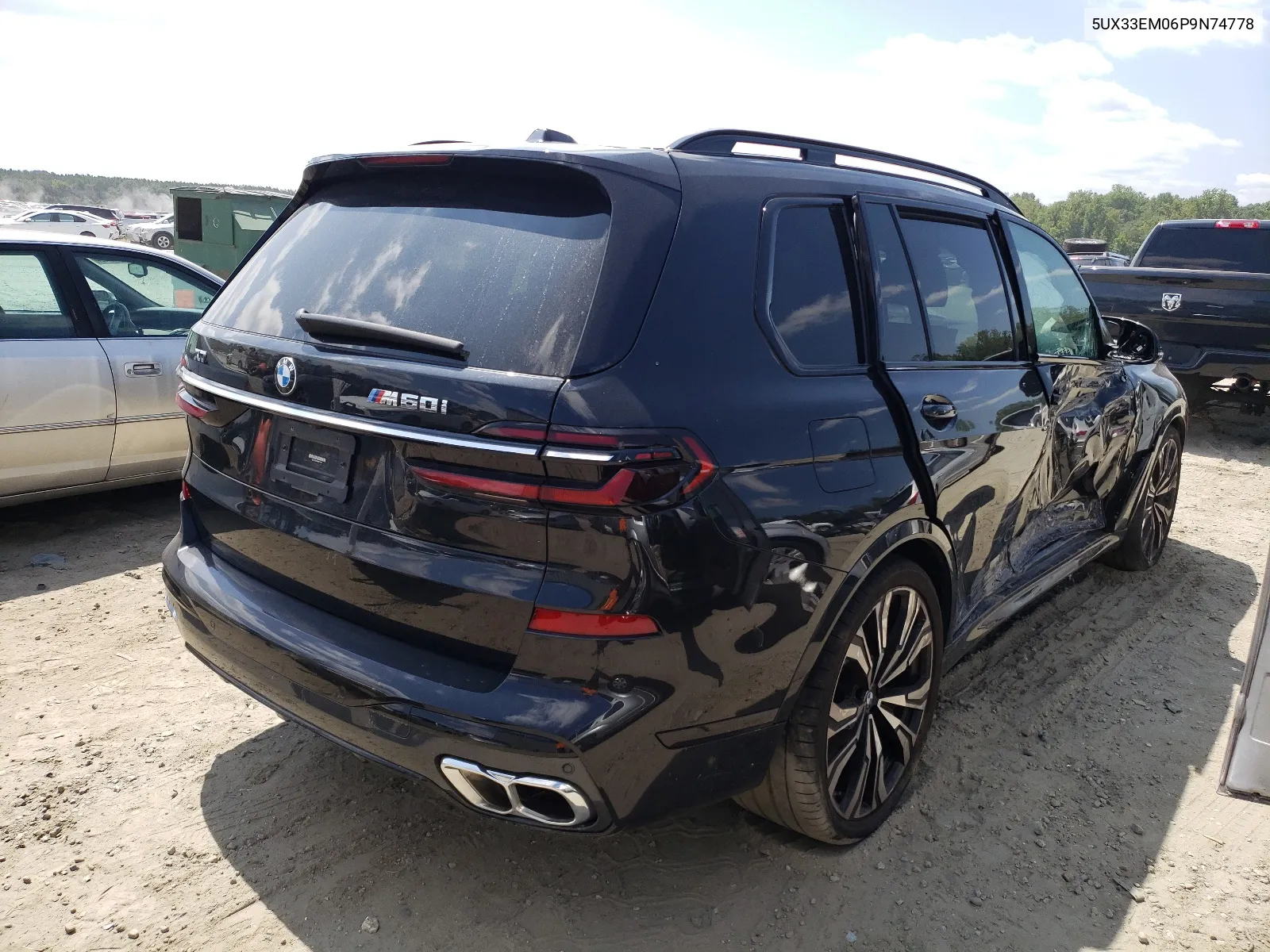 2023 BMW X7 M60I VIN: 5UX33EM06P9N74778 Lot: 68116754