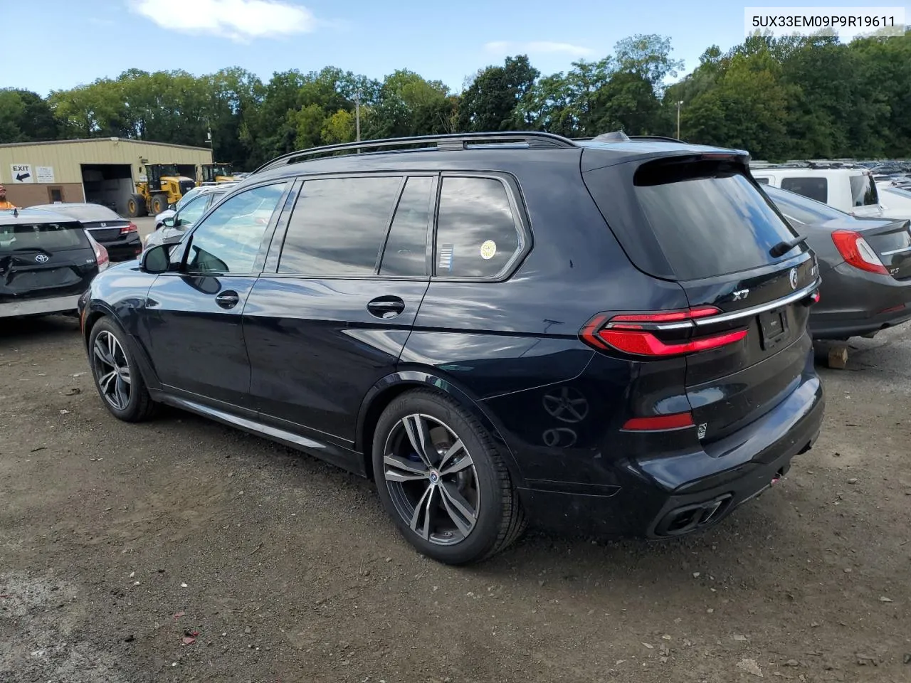 2023 BMW X7 M60I VIN: 5UX33EM09P9R19611 Lot: 69507404