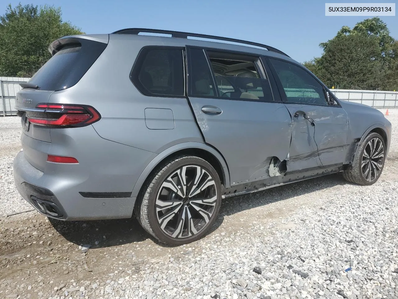 2023 BMW X7 M60I VIN: 5UX33EM09P9R03134 Lot: 70808114