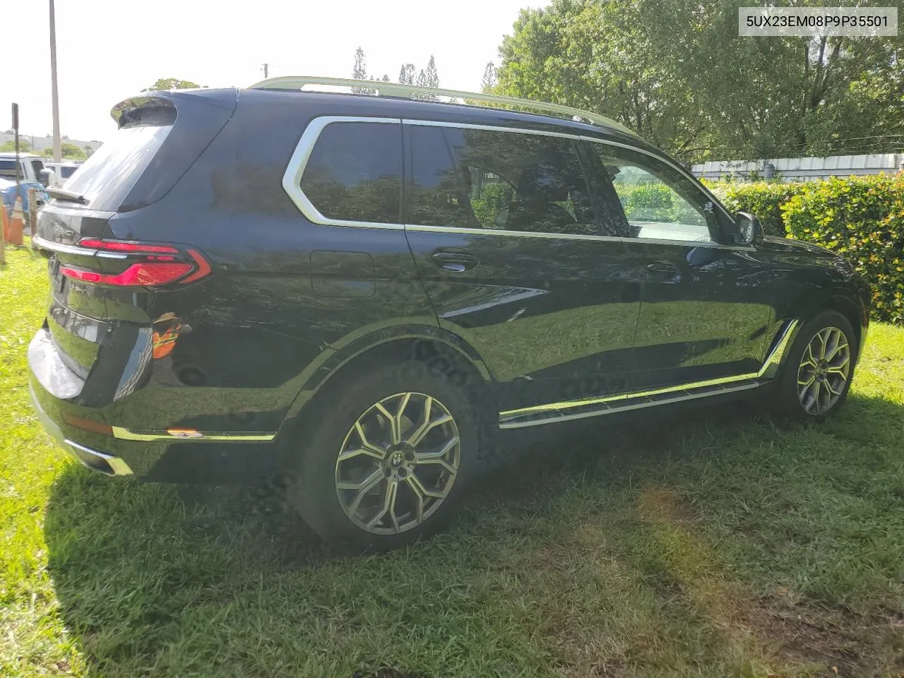 2023 BMW X7 xDrive40I VIN: 5UX23EM08P9P35501 Lot: 71497474