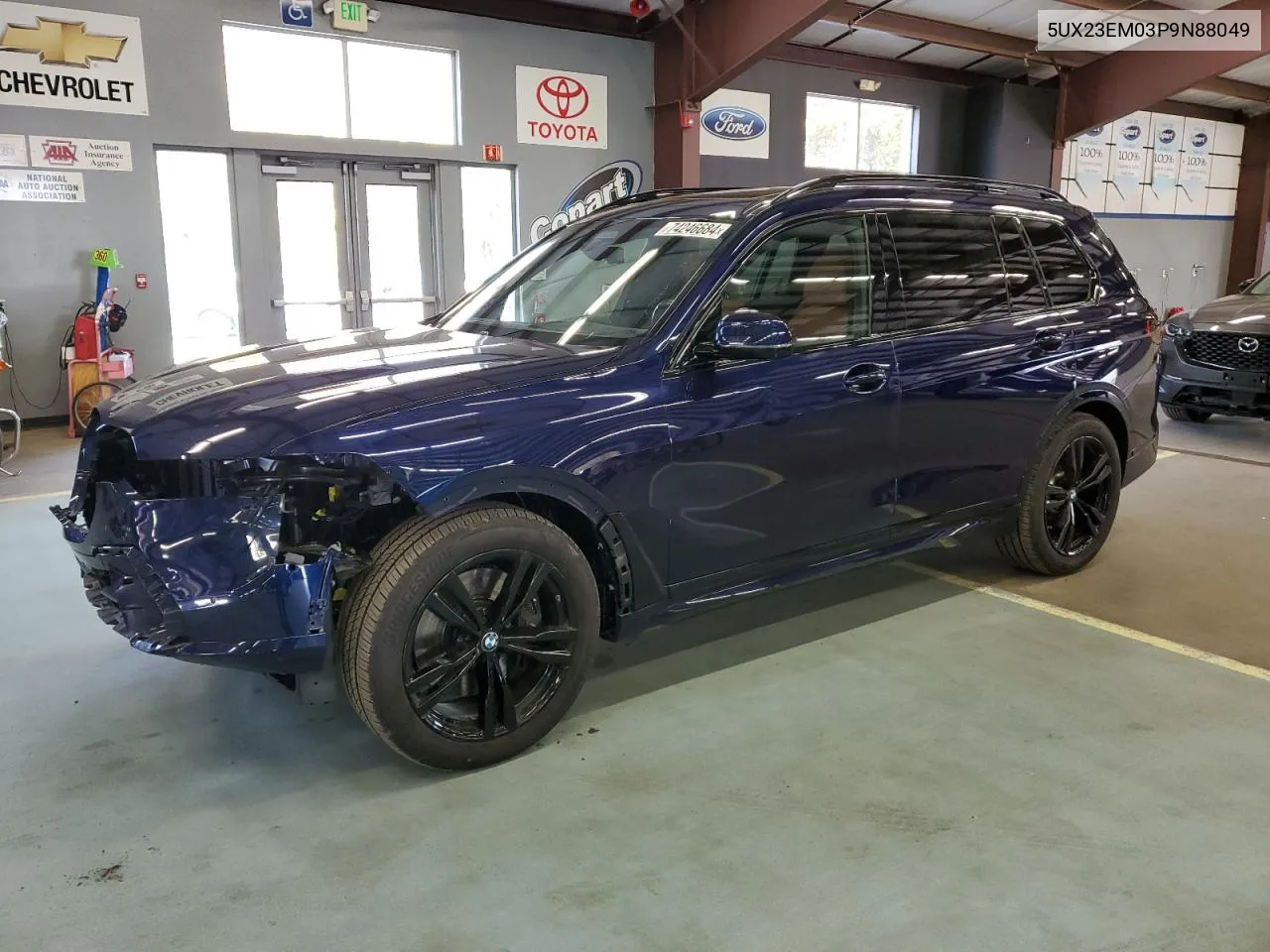 2023 BMW X7 xDrive40I VIN: 5UX23EM03P9N88049 Lot: 74246684