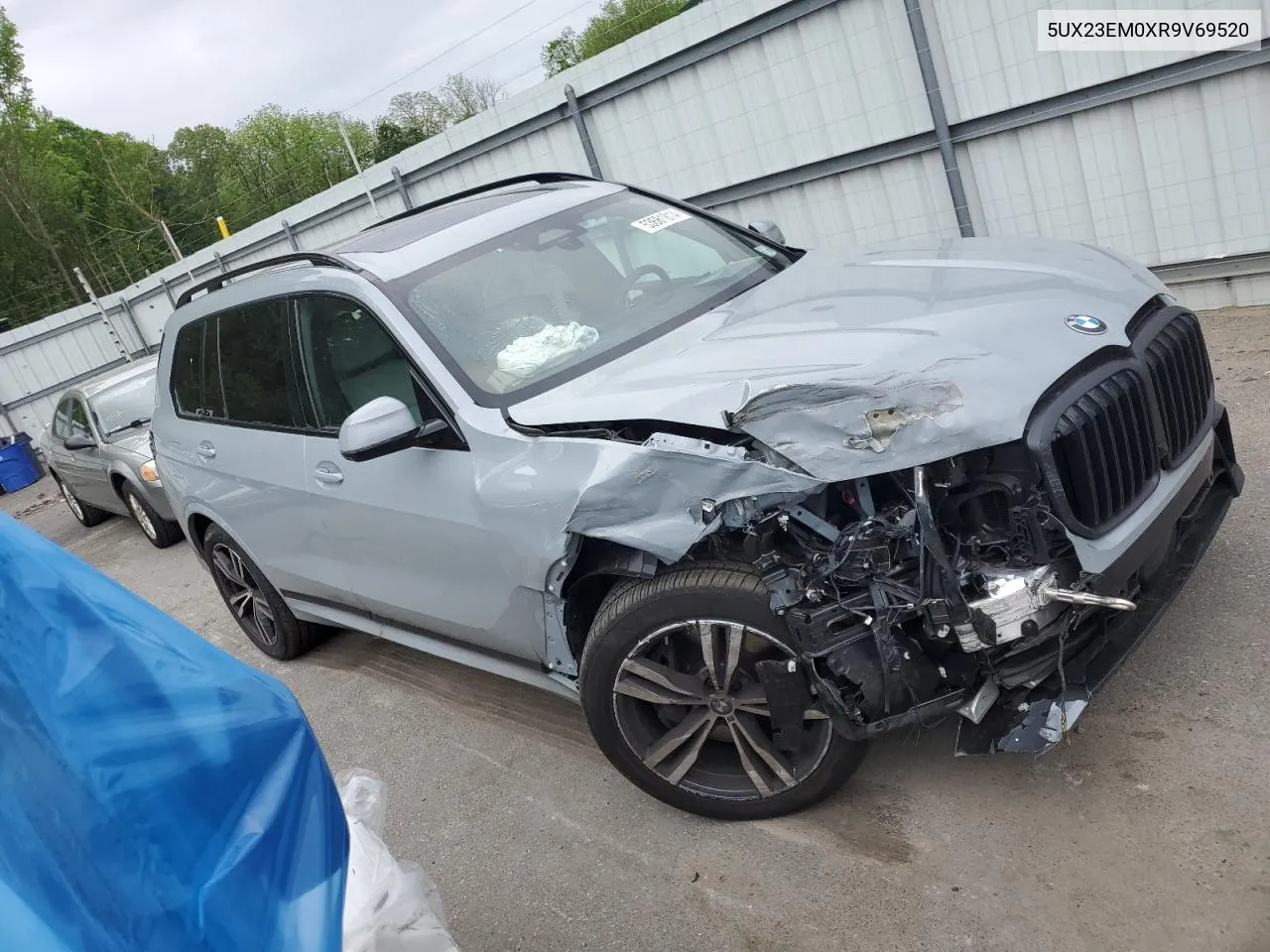 2024 BMW X7 xDrive40I VIN: 5UX23EM0XR9V69520 Lot: 53681814