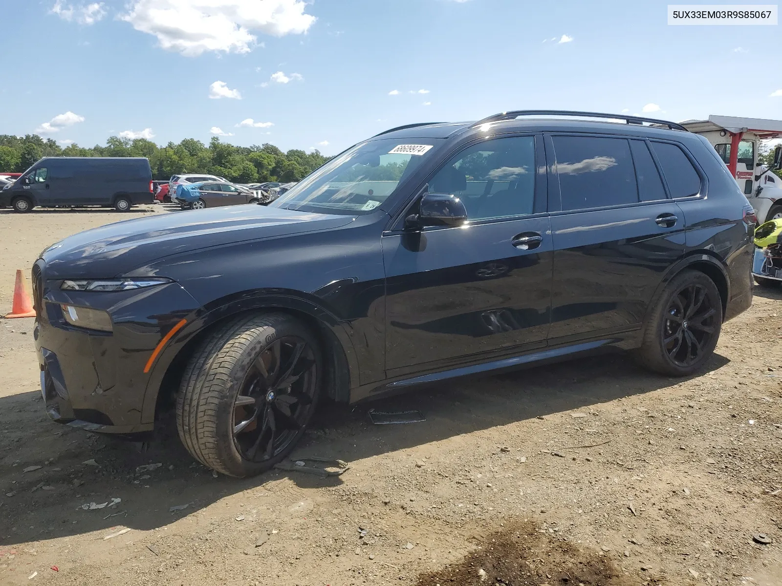 2024 BMW X7 M60I VIN: 5UX33EM03R9S85067 Lot: 68609974