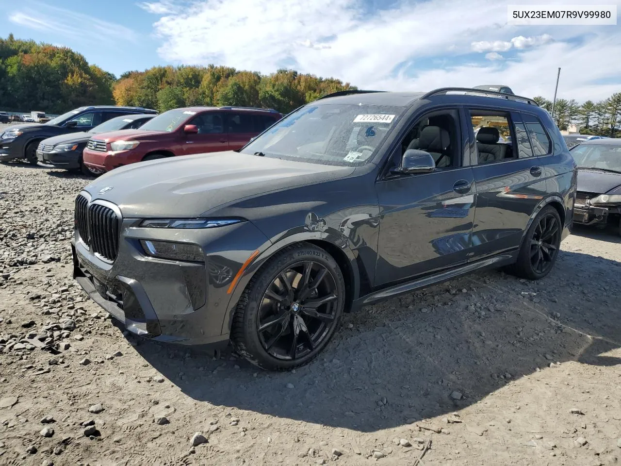 2024 BMW X7 xDrive40I VIN: 5UX23EM07R9V99980 Lot: 72726544