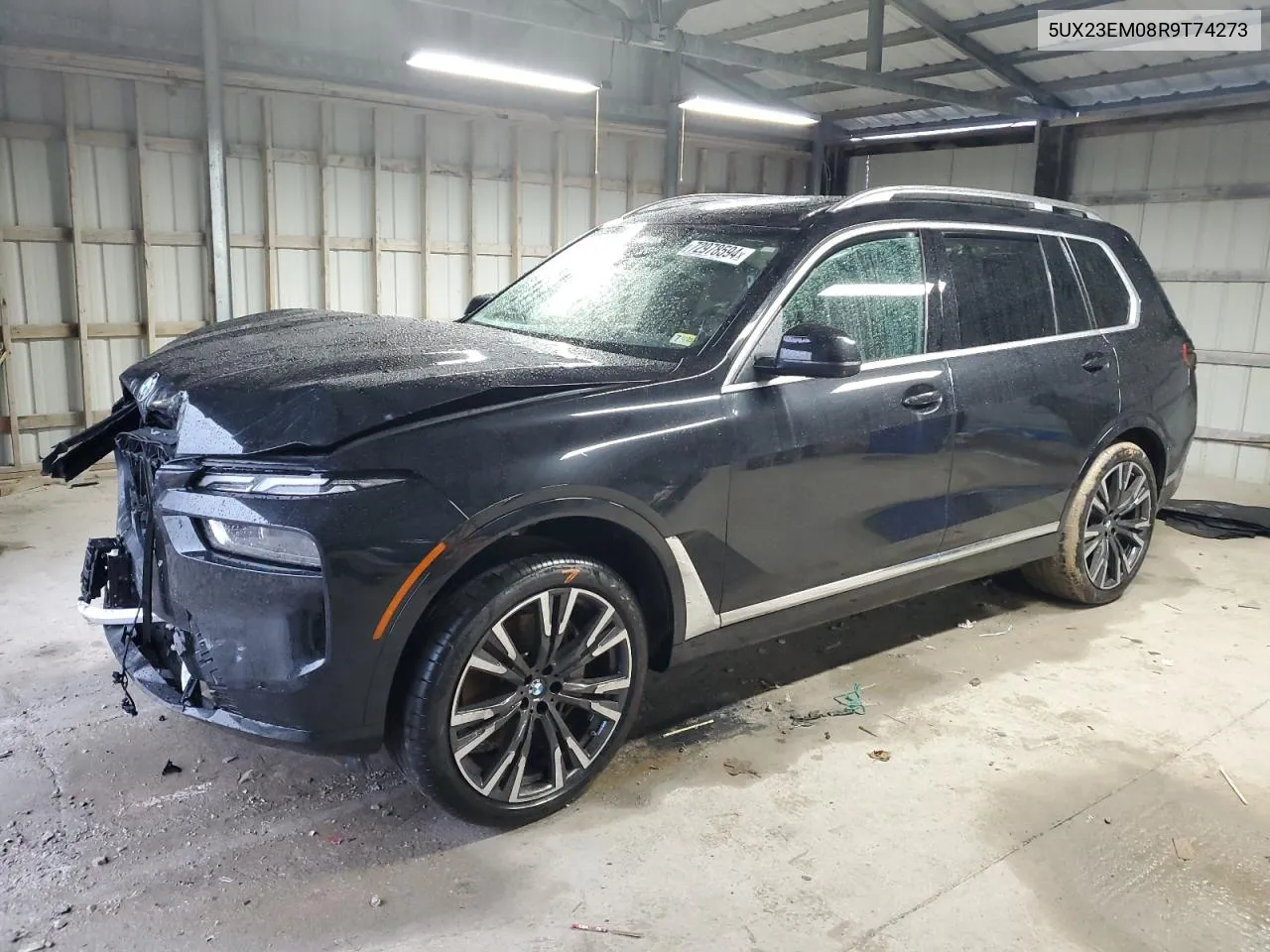 2024 BMW X7 xDrive40I VIN: 5UX23EM08R9T74273 Lot: 72978594