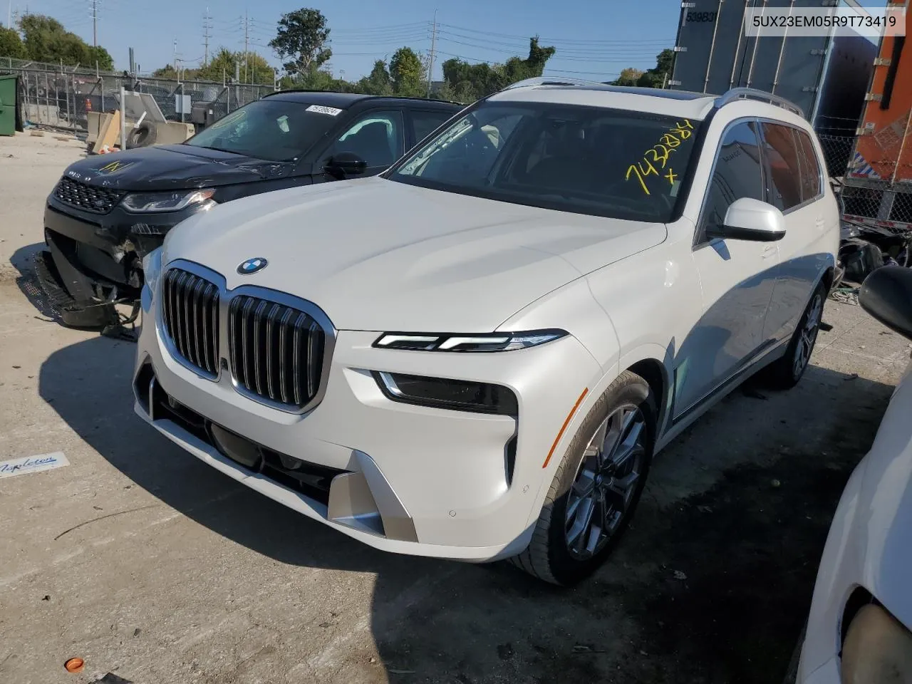 2024 BMW X7 xDrive40I VIN: 5UX23EM05R9T73419 Lot: 74328184