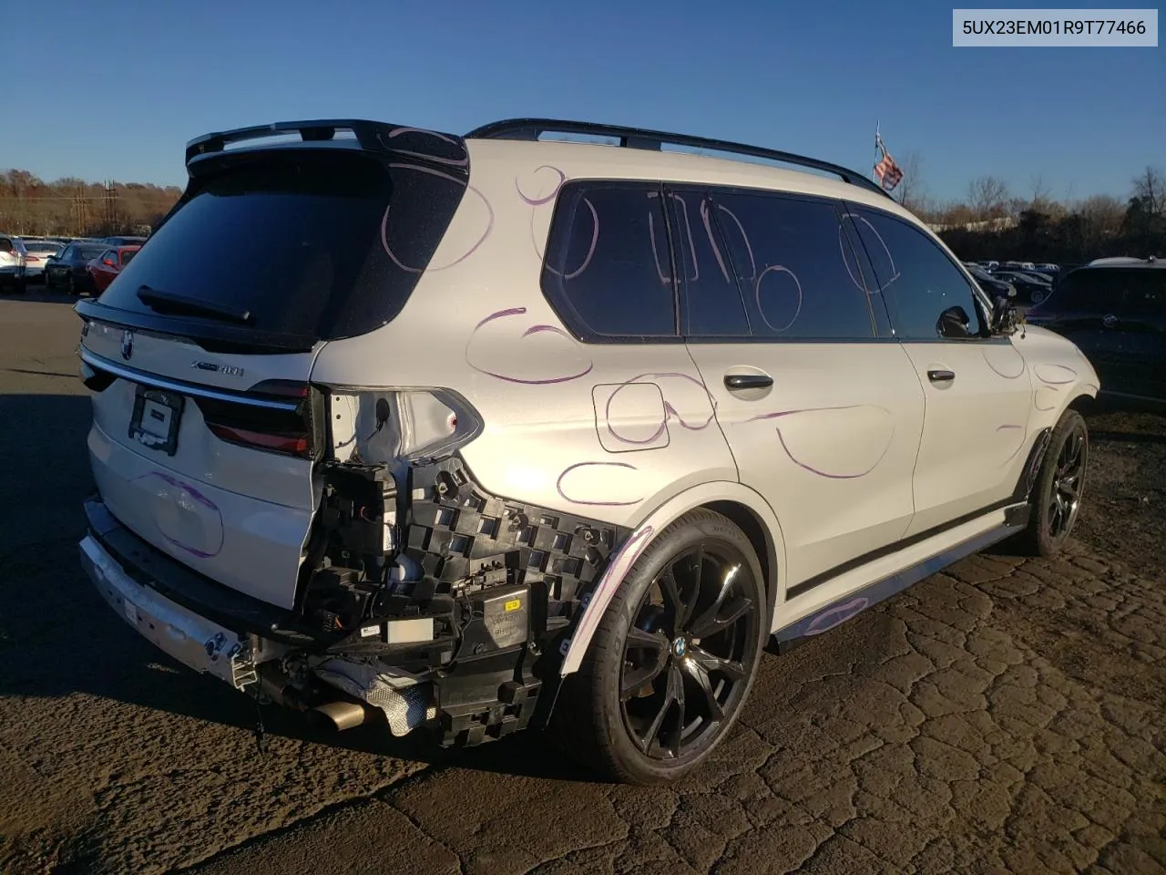 2024 BMW X7 xDrive40I VIN: 5UX23EM01R9T77466 Lot: 77819084