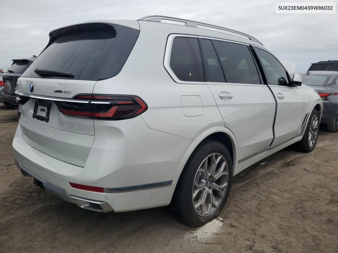 2025 BMW X7 xDrive40I VIN: 5UX23EM04S9W86032 Lot: 75102214