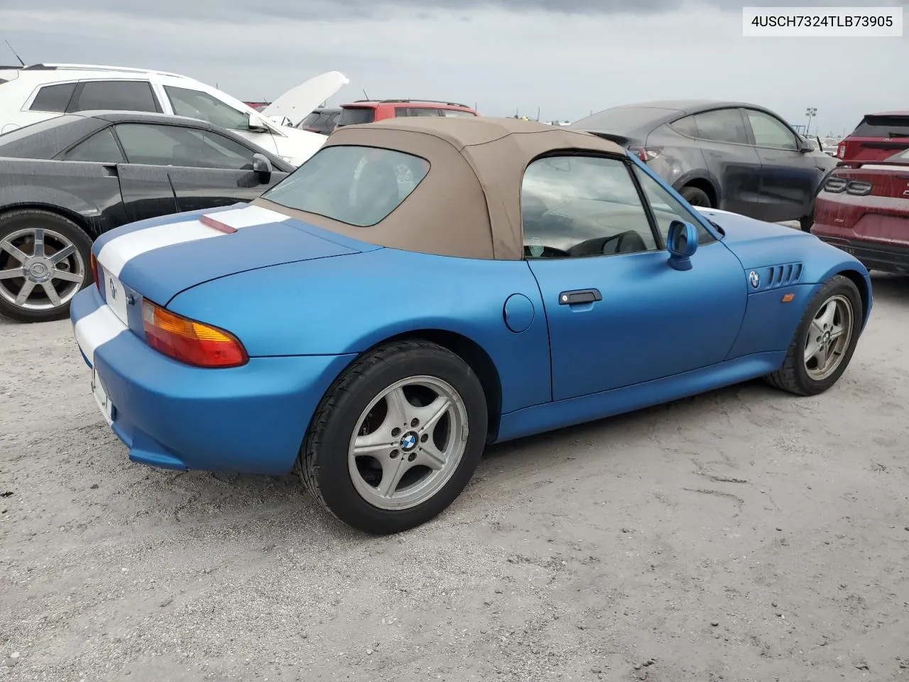 1996 BMW Z3 1.9 VIN: 4USCH7324TLB73905 Lot: 76385444