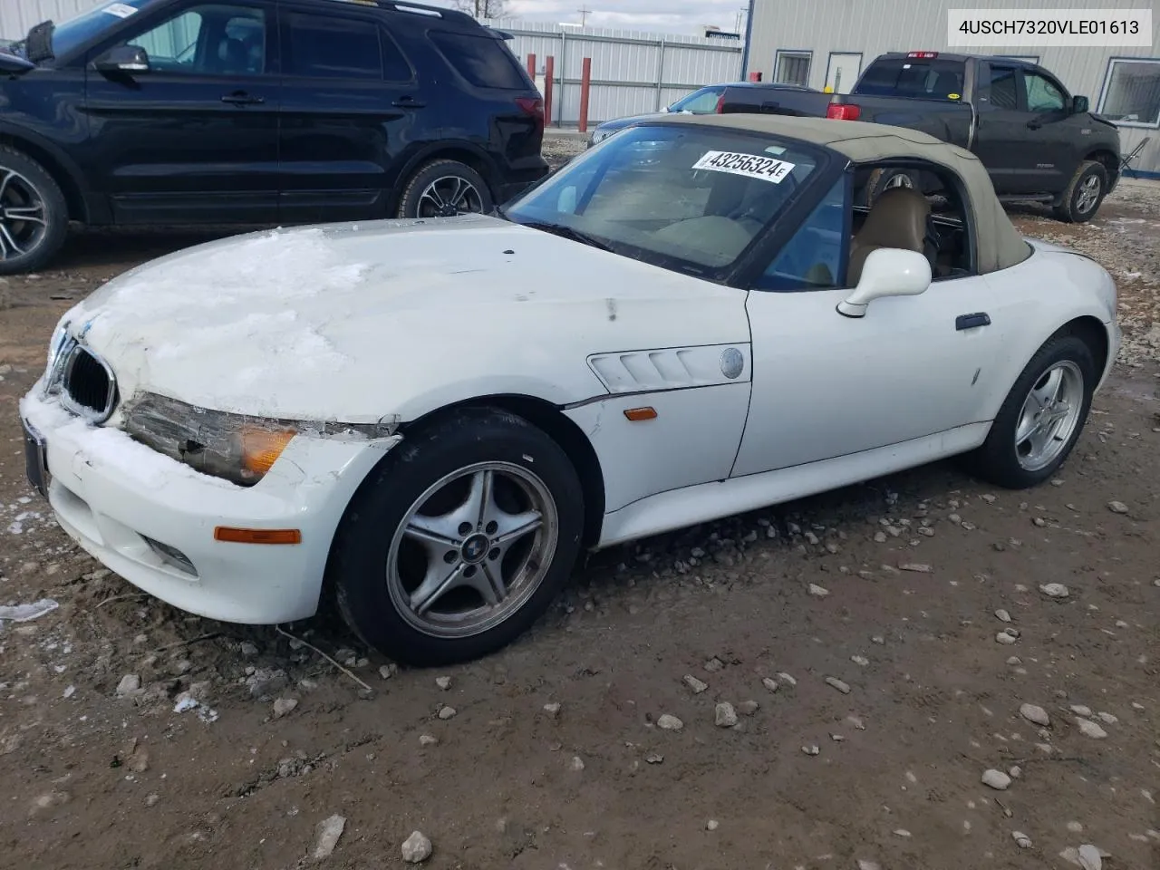 1997 BMW Z3 1.9 VIN: 4USCH7320VLE01613 Lot: 43256324