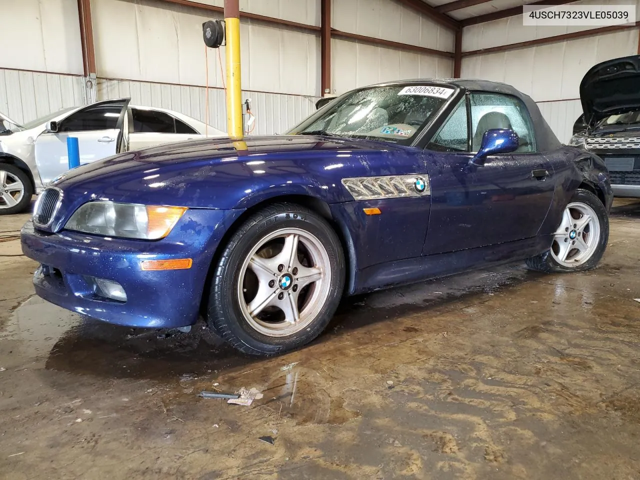 1997 BMW Z3 1.9 VIN: 4USCH7323VLE05039 Lot: 63006834