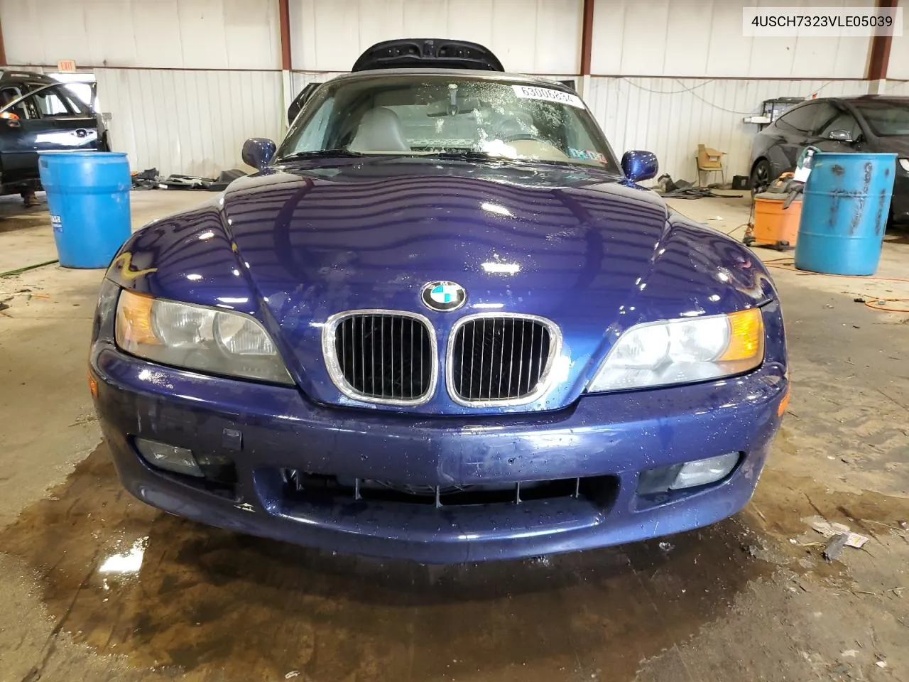 1997 BMW Z3 1.9 VIN: 4USCH7323VLE05039 Lot: 63006834