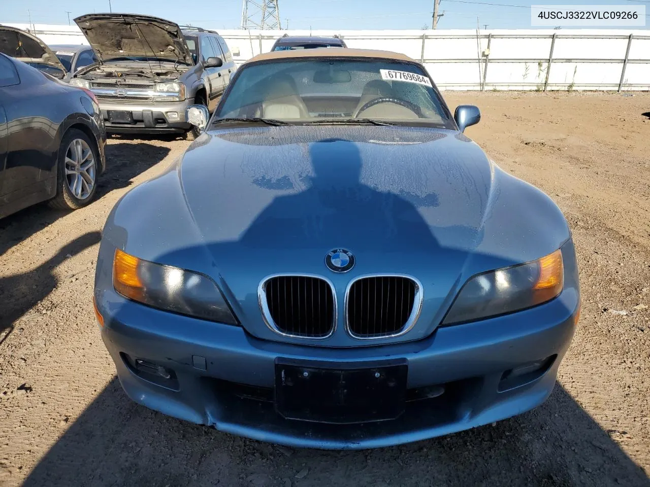 4USCJ3322VLC09266 1997 BMW Z3 2.8