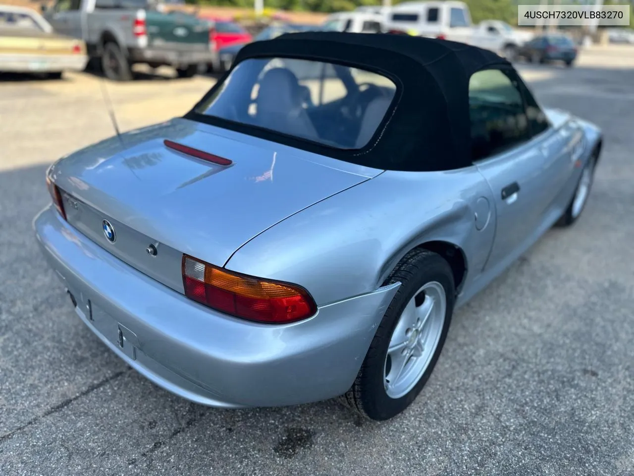 1997 BMW Z3 1.9 VIN: 4USCH7320VLB83270 Lot: 72259914