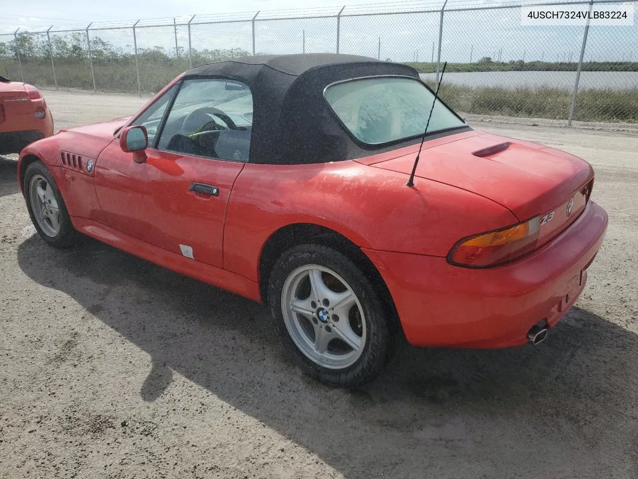 1997 BMW Z3 1.9 VIN: 4USCH7324VLB83224 Lot: 75079124