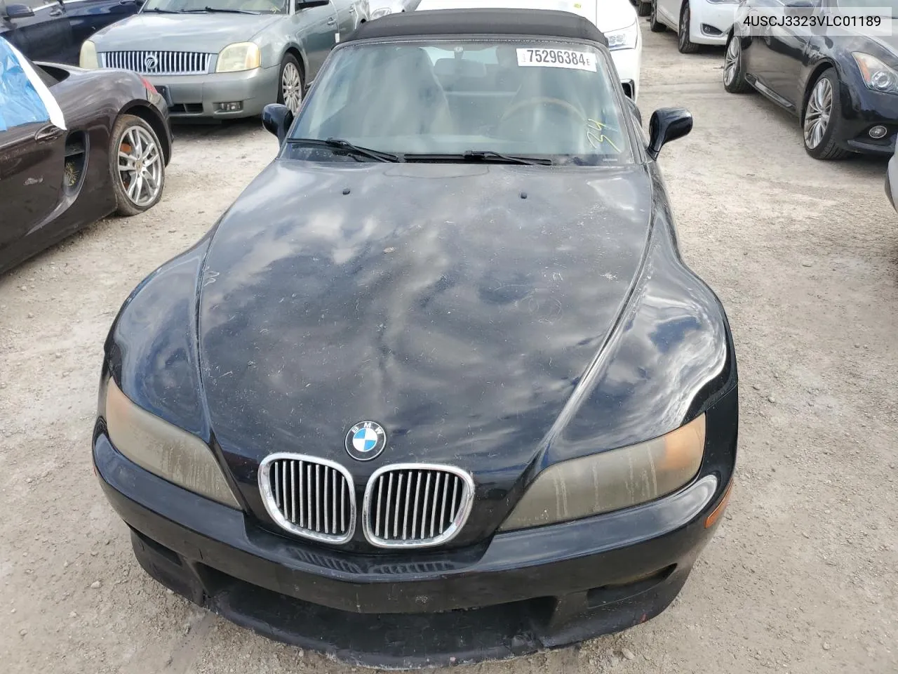 1997 BMW Z3 2.8 VIN: 4USCJ3323VLC01189 Lot: 75296384