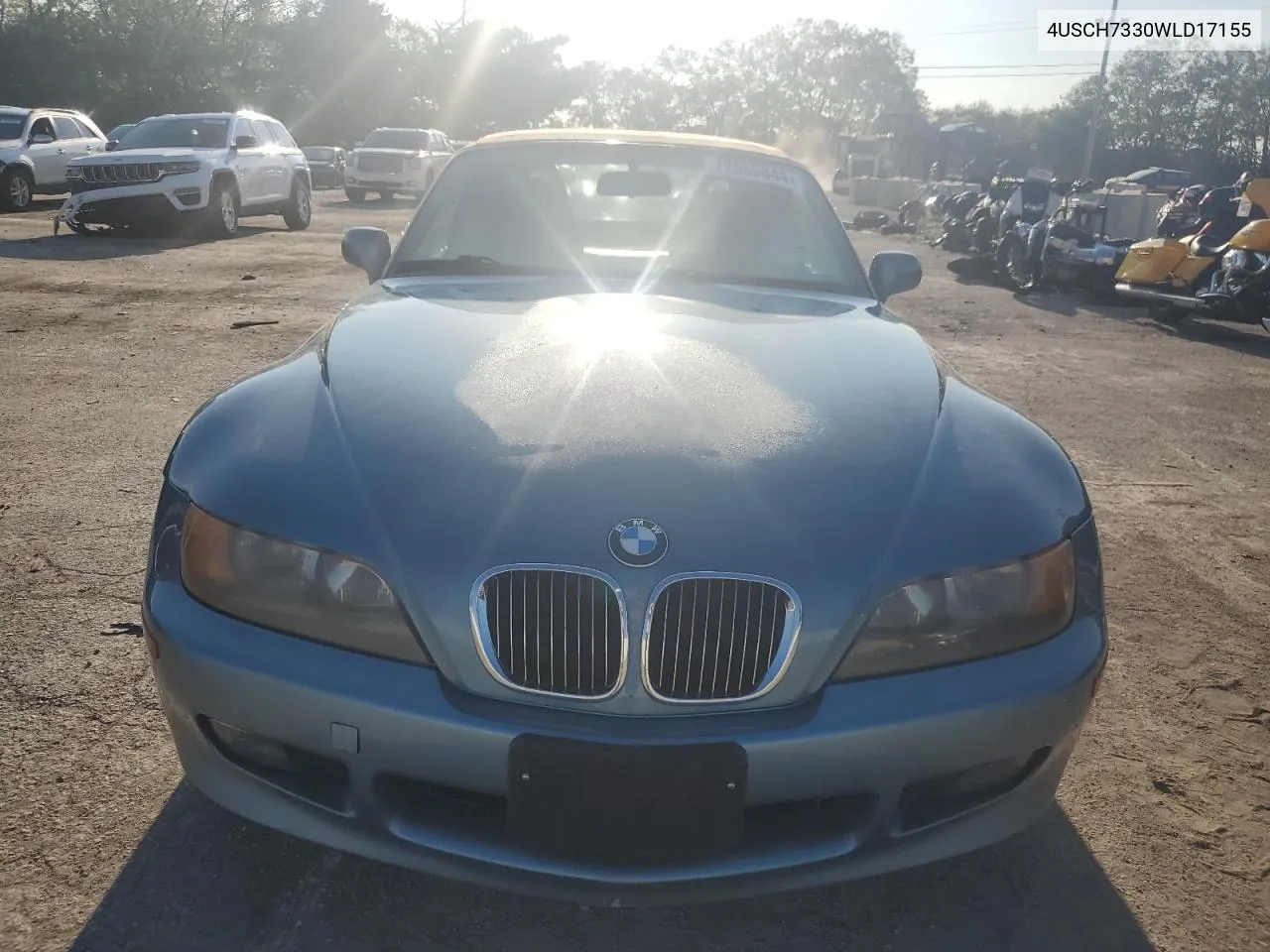 1998 BMW Z3 1.9 VIN: 4USCH7330WLD17155 Lot: 72558844