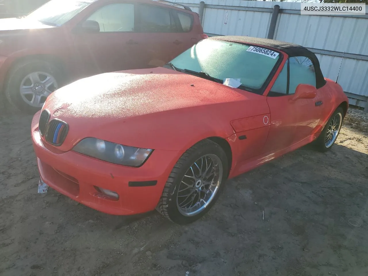 4USCJ3332WLC14400 1998 BMW Z3 2.8