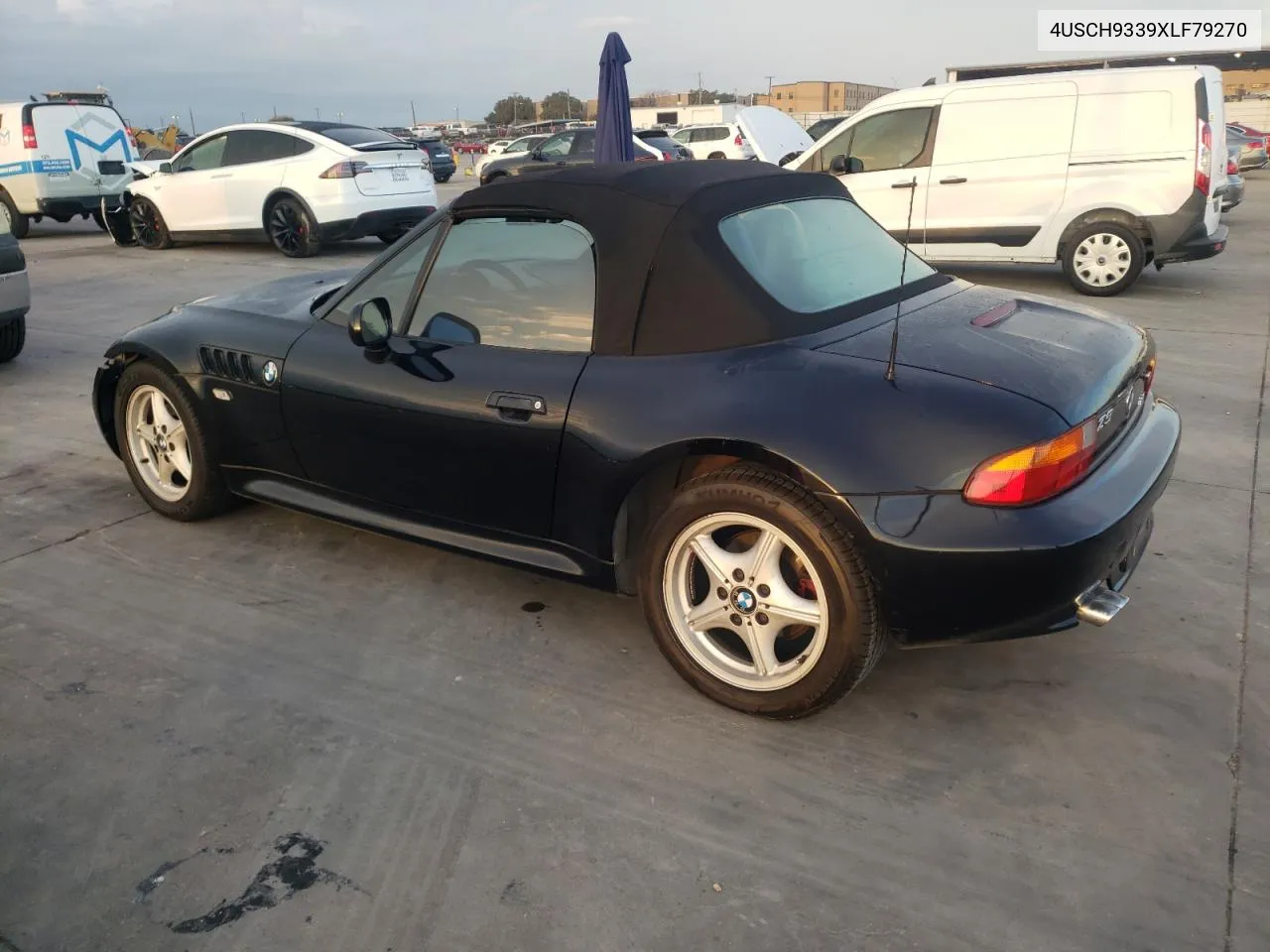 1999 BMW Z3 2.3 VIN: 4USCH9339XLF79270 Lot: 72518224