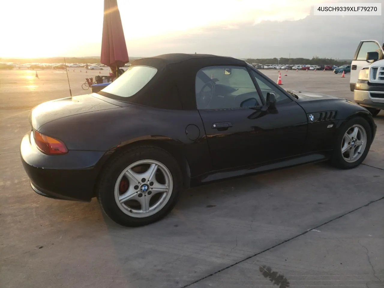 1999 BMW Z3 2.3 VIN: 4USCH9339XLF79270 Lot: 72518224