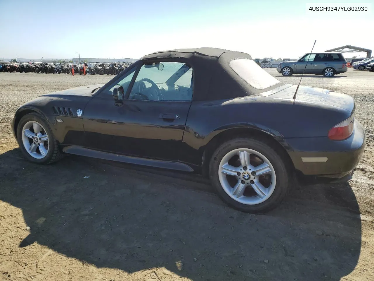 2000 BMW Z3 2.3 VIN: 4USCH9347YLG02930 Lot: 58903134